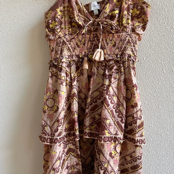 CLEOBELLA Stella ankle geo print midi dress size small - Picture 5 of 5